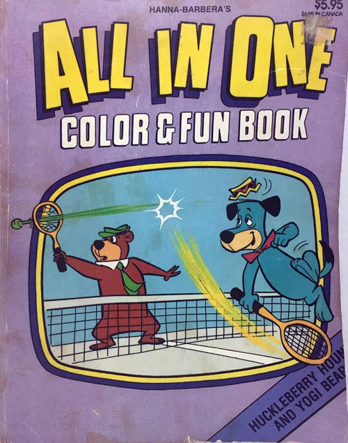 Hanna Barbera Coloring Books Coloring Books At Retro Reprints The World S Largest Coloring