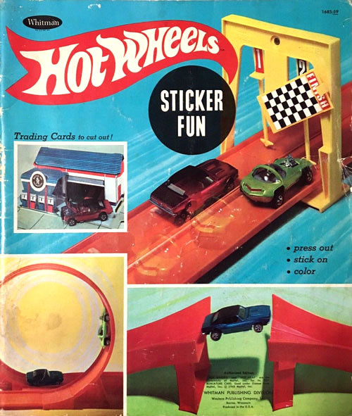 Hot Wheels Sticker Fun