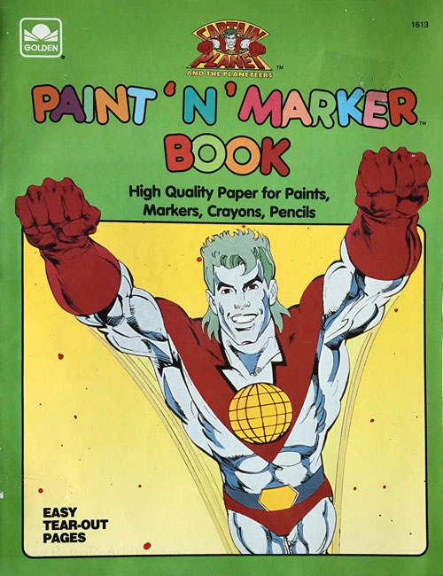 captain planet and the planeteers coloring pages pdfs