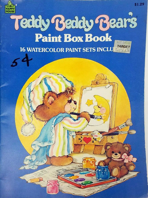 Teddy Beddy Bears Paint Box Book
