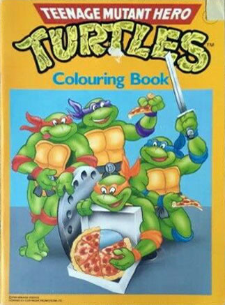 Teenage Mutant Ninja Turtles (classic) Coloring Book