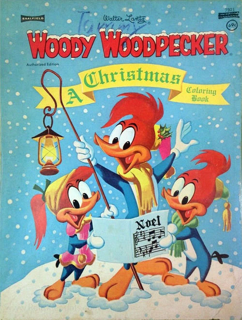 Woody Woodpecker A Christmas Coloring Book