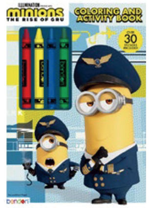 Minions: The Rise of Gru Coloring & Activity Book