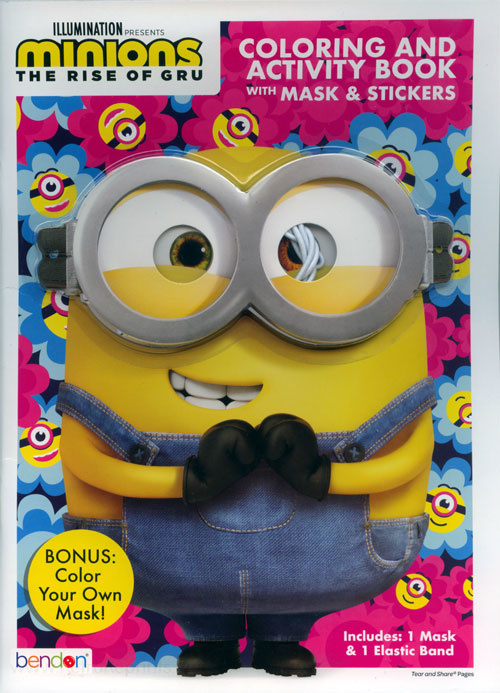 Minions: The Rise of Gru Coloring & Activity Book
