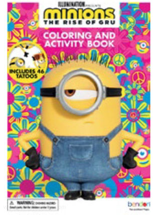 Minions: The Rise of Gru Coloring & Activity Book