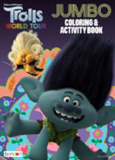 Trolls World Tour Coloring & Activity Book