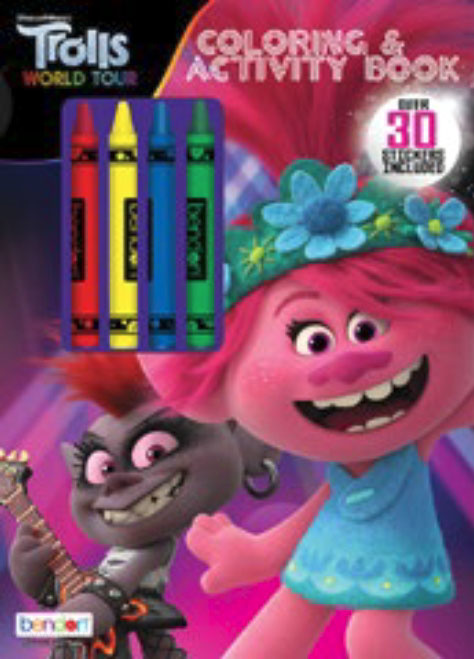 Trolls World Tour Coloring & Activity Book