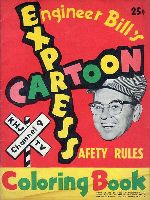 Engineer Bill's Cartoon Express Safety Rules