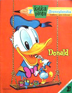 Donald Duck Coloring Book