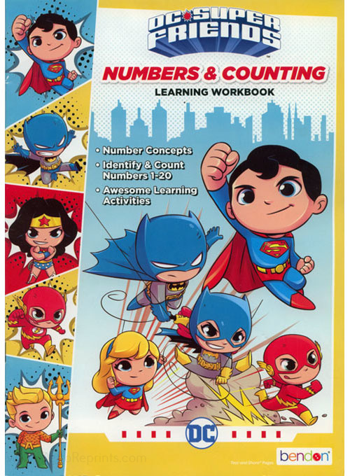 DC Super Heroes Numbers & Counting