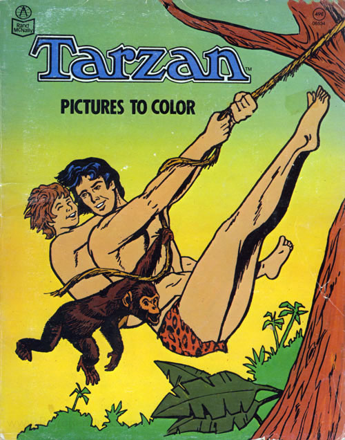Tarzan, Filmation's Coloring Book