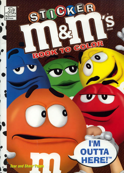 Commercial Characters M&Ms: I'm Outta Here!