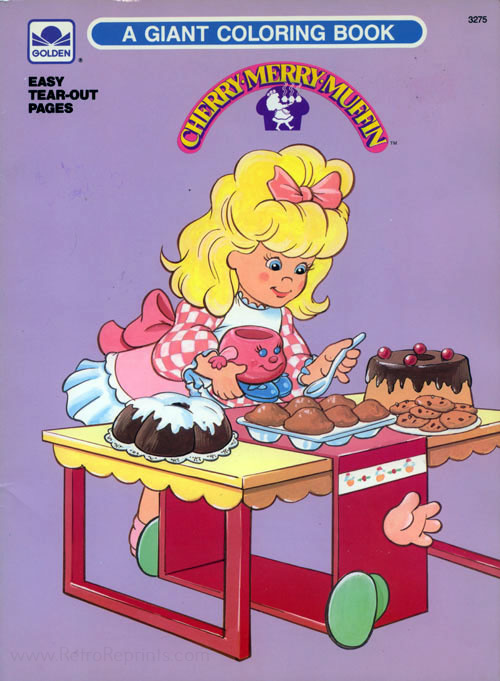 Cherry Merry Muffin Coloring Book