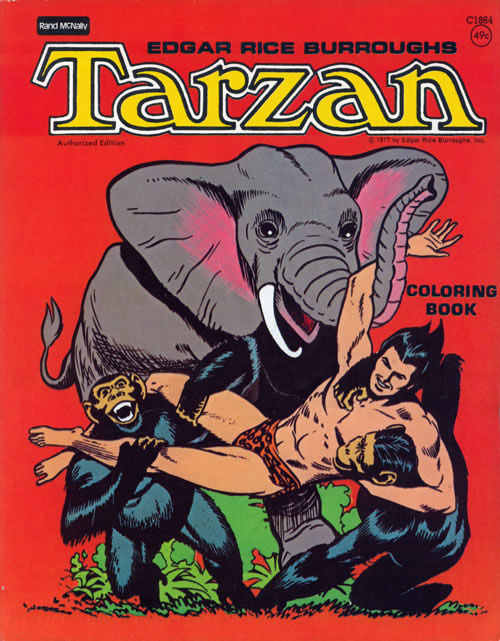 Tarzan, Filmation's Coloring Book