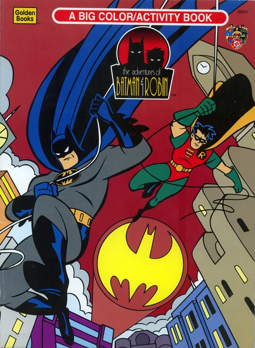 BATMAN ADVENTURES COLORING BOOK #NN 7.5