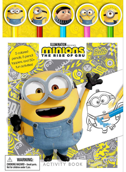 Minions: The Rise of Gru Pencil Toppers