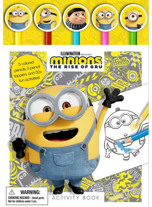 Minions: The Rise of Gru Pencil Toppers