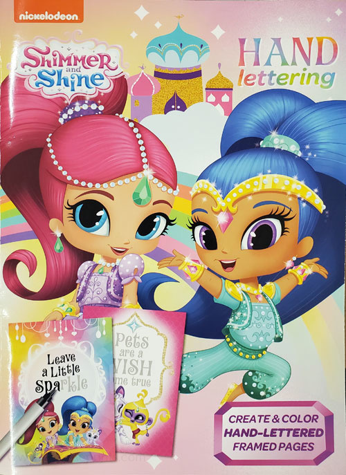 Shimmer and Shine Hand Lettering