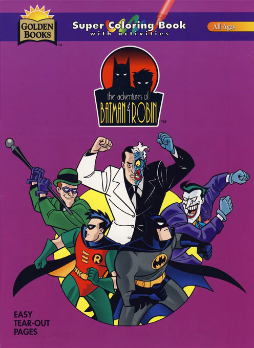 Batman: The Animated Series Coloring Book