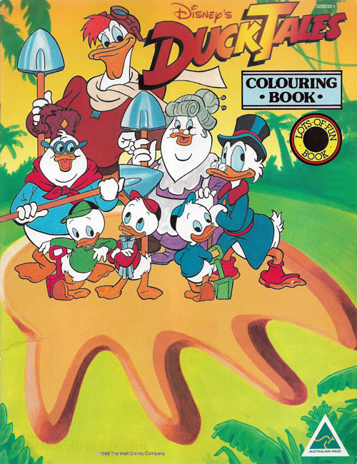 DuckTales Coloring Book