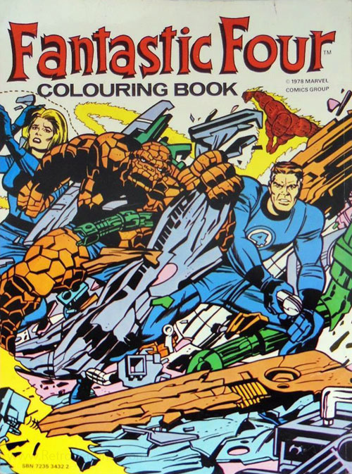 Fantastic Four Coloring Book