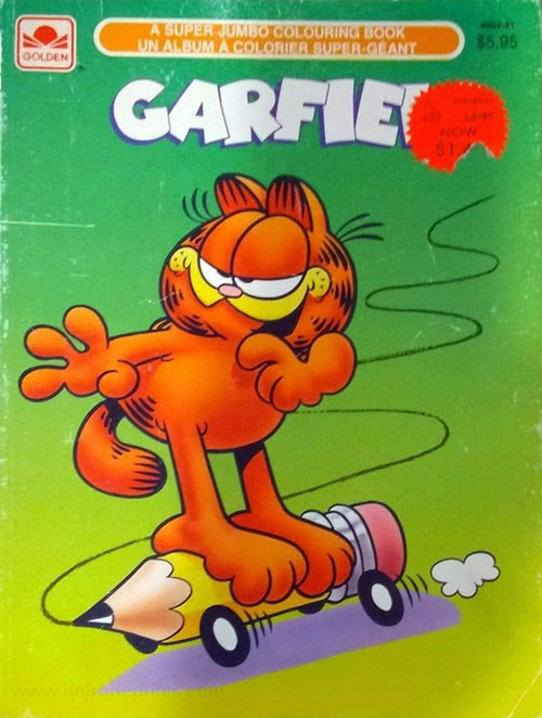 Garfield Coloring Book