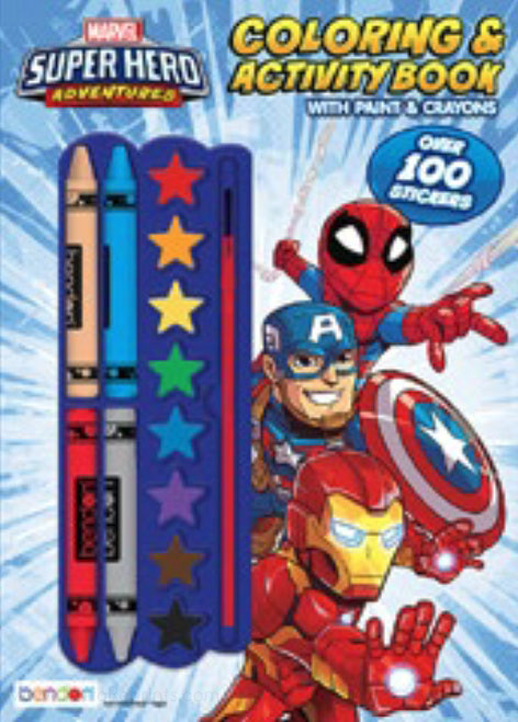 Marvel Super Heroes Coloring and Activity Book