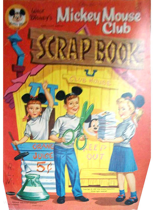 Mickey Mouse Club Scrap Book