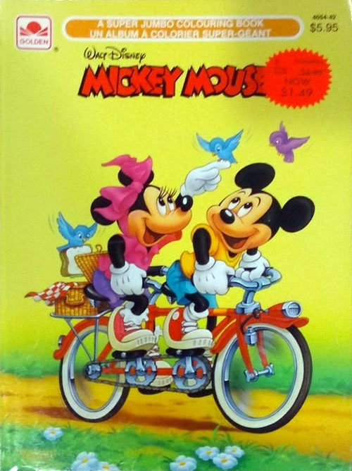 Mickey Mouse and Friends Coloring Book