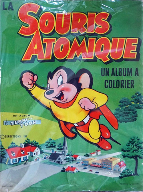 Mighty Mouse Coloring Book