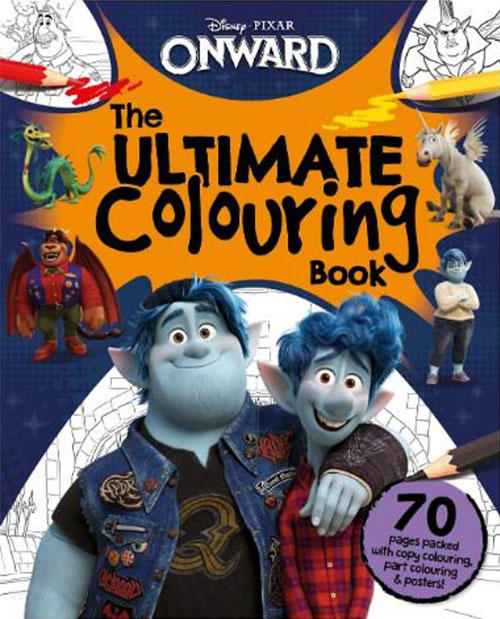 Onward, Pixar's Coloring Book
