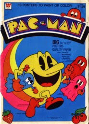 Pac-Man Posters to Paint and Color