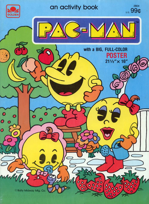 Pac-Man Activity Book