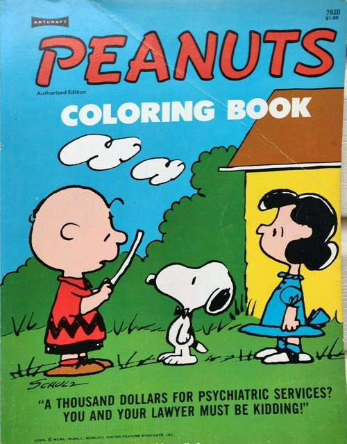 Peanuts Coloring Book