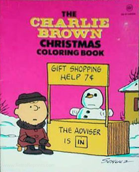 Peanuts Christmas Coloring Book
