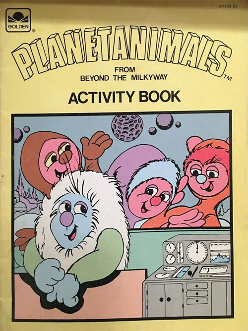 Planetanimals Activity Book