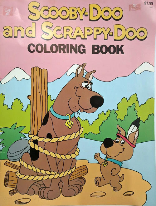 Scooby-Doo & Scrappy-Doo Coloring Book