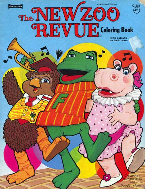 New Zoo Revue Coloring Book