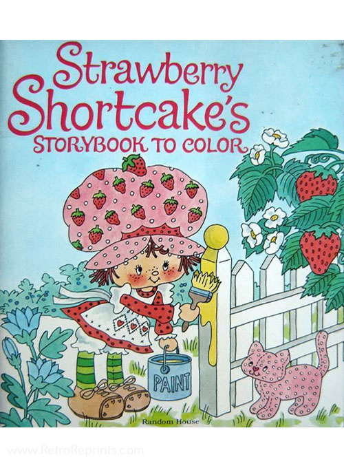 Strawberry Shortcake (1st Gen) Storybook to Color