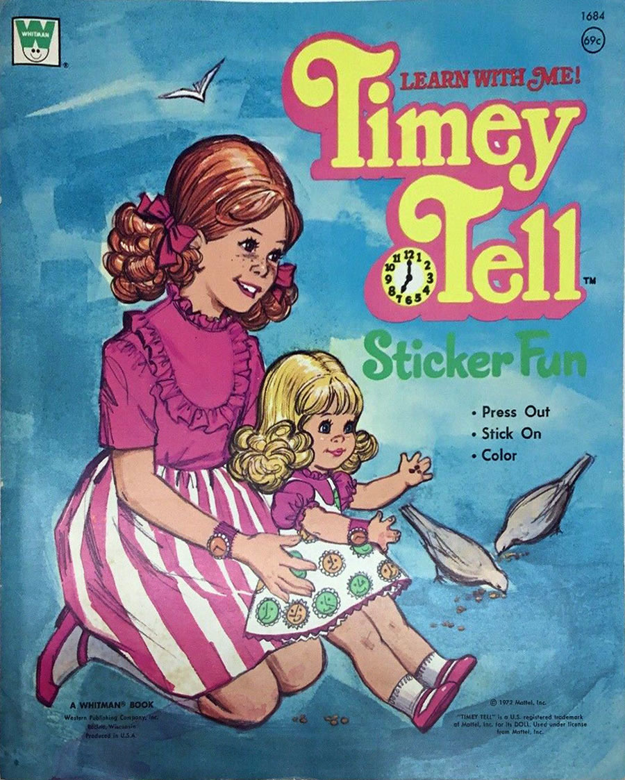 Timey Tell Doll Sticker Fun