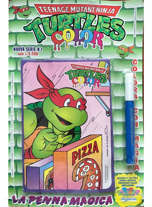 Teenage Mutant Ninja Turtles (classic) Coloring Book