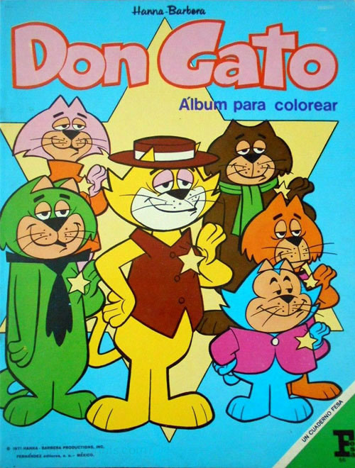 Top Cat Coloring Book