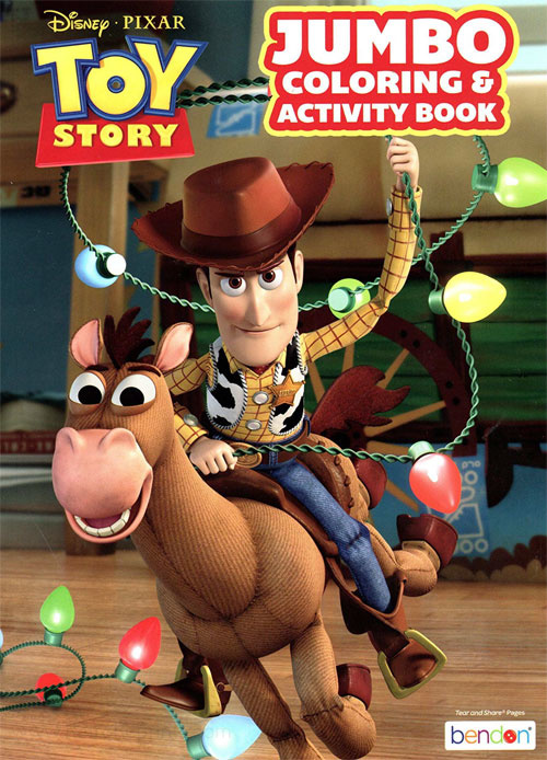 Toy Story Coloring and Activity Book