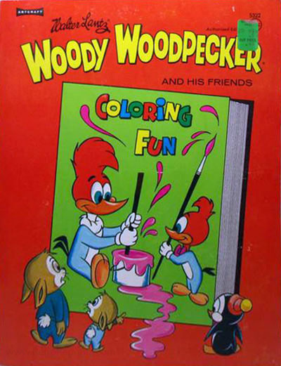 Woody Woodpecker Coloring Fun