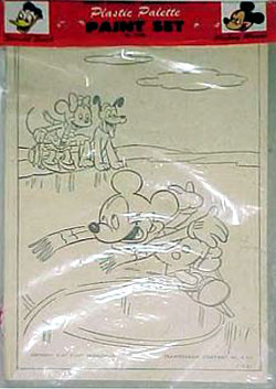 Mickey Mouse and Friends Mickey Mouse Paint Set