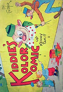 Comic Strips Kiddie's Kolor Komic of Kenny Takit