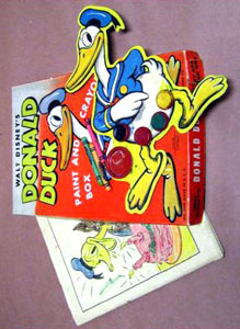 Donald Duck Paint & Crayon Box