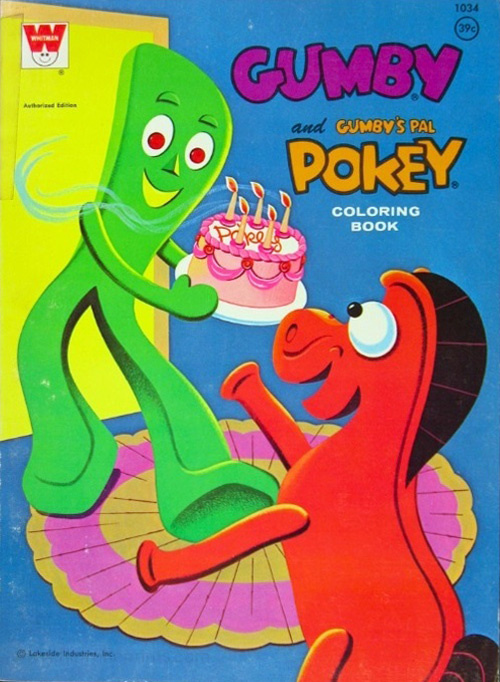 Gumby and Pokey Coloring Book