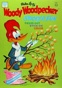 Woody Woodpecker Sticker Fun
