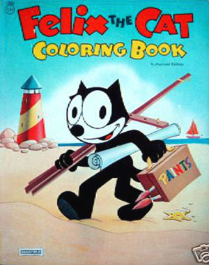 Felix the Cat Coloring Book